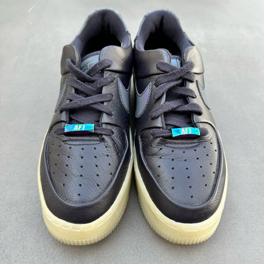 Nike Air Force 1 Sage Low, Size 7, Oil Grey